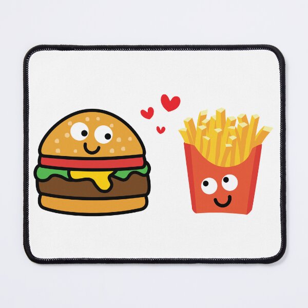 Item preview, burger & fries designed and sold by Newmyles.