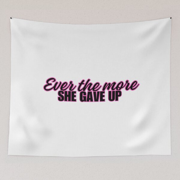 Item preview,  Ever the more, she gave up  (black version) designed and sold by well0kthen.