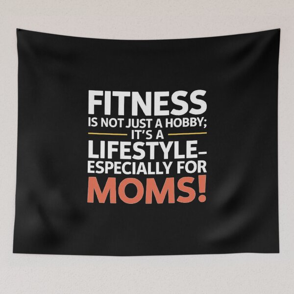 Item preview, Fitness Is Not Just A Hobby, It’s A Lifestyle - For Moms, Funny Gift For Fitness Mom designed and sold by love3617.