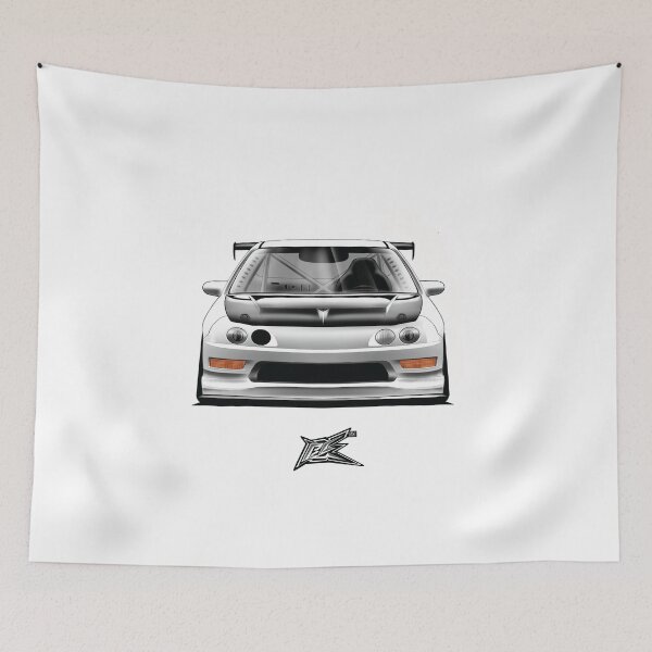 Item preview, integra dc4 typer race car white  designed and sold by NaquashM.
