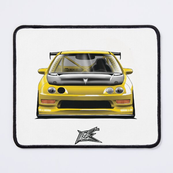 Item preview, integra dc4 typer race car yellow  designed and sold by NaquashM.