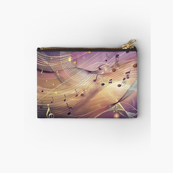Item preview, Harmonic Patterns Melodic Waves Musical Notes Creative Background Design designed and sold by Rostislav Bouda.