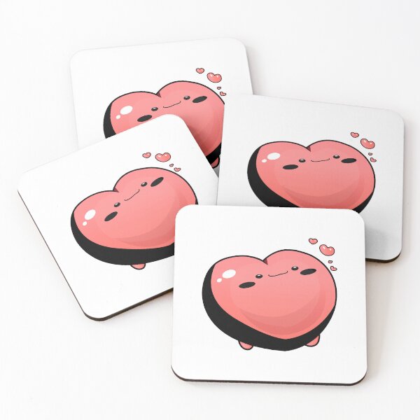 Item preview, Happy Face on the Big Love Pink Heart designed and sold by Moyanana.