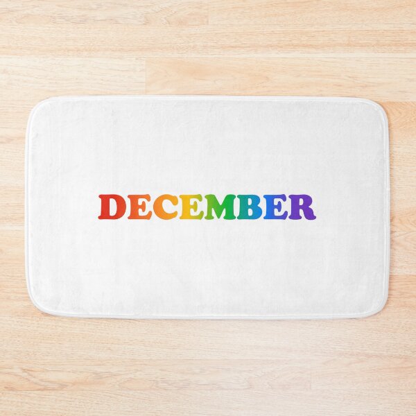 Item preview, DECEMBER  rainbow designed and sold by Inspirationmotivation.