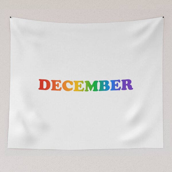 Item preview, DECEMBER  rainbow designed and sold by Inspirationmotivation.