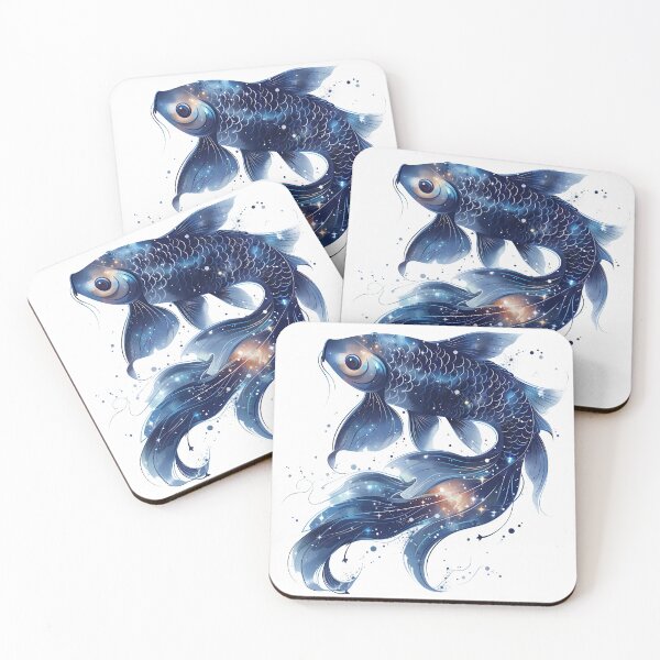 Item preview, Pisces Flow: Mystic Fish Zodiac Sticker designed and sold by Nick C.