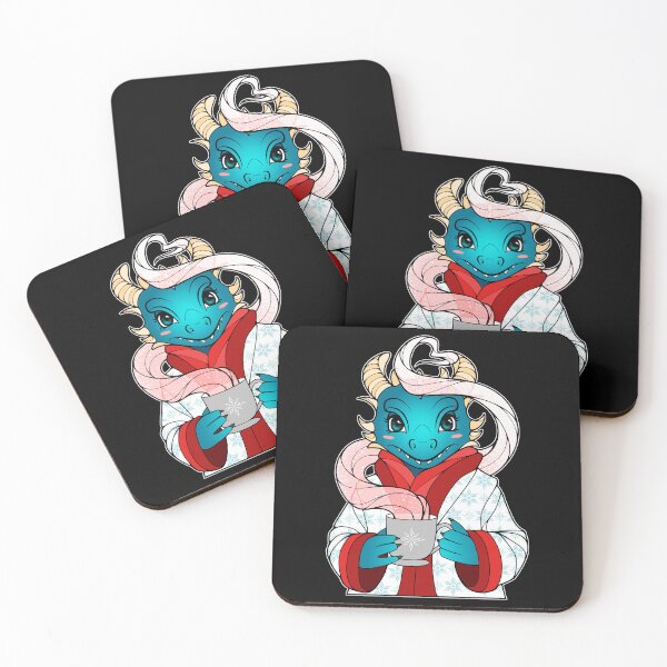 Item preview, Cozy Kawaii Dragon Tea Time designed and sold by ObsidianDaz.