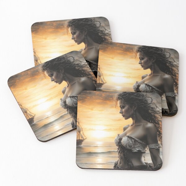Item preview, Pirate's Dream: Sailing into the Sunset designed and sold by photoparadise22.