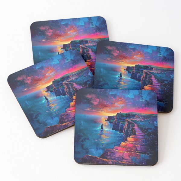 Item preview, Cliffside Sunrise 1  designed and sold by Dawn van Doorn.