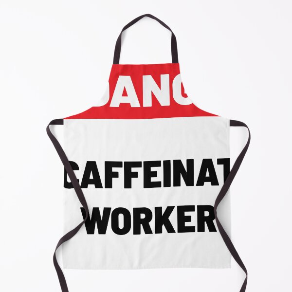 Item preview, Danger: Decaffeinated Worker – Humorous Warning Design designed and sold by safetysignprod.