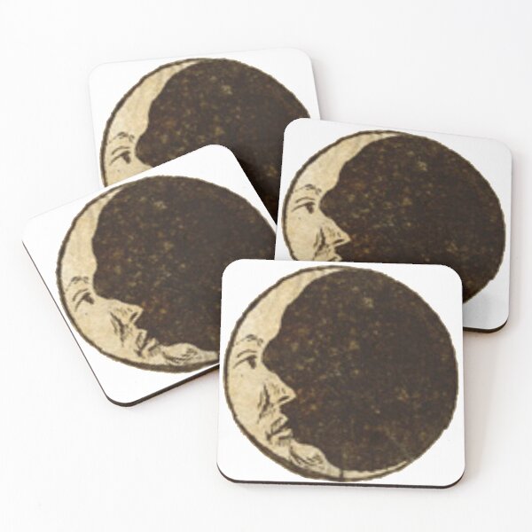 Item preview, Vintage Moon Face  designed and sold by HawthorneFlame.