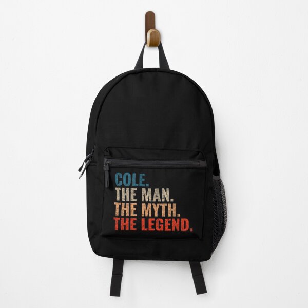 Item preview, Cole The Man The Myth The Legend Cole Name Retro 70s distress designed and sold by Teelogic.