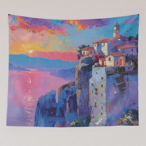 Item preview, Cliffside Sunrise designed and sold by Dawn van Doorn.