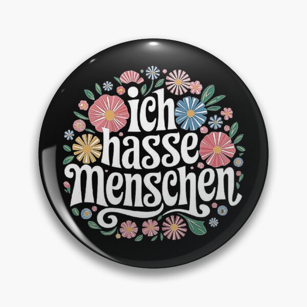 Item preview, Ich Hasse Menschen - Funny Anti-Social Statement designed and sold by love3617.