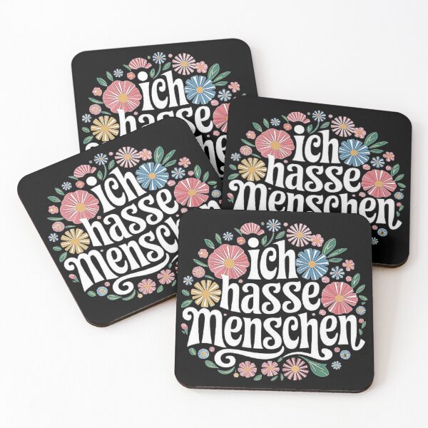 Item preview, Ich Hasse Menschen - Funny Anti-Social Statement designed and sold by love3617.