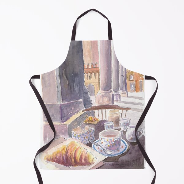 Item preview, Morning with Coffee & Brioche in Bologna near Porta Ravegnana designed and sold by artshop77.