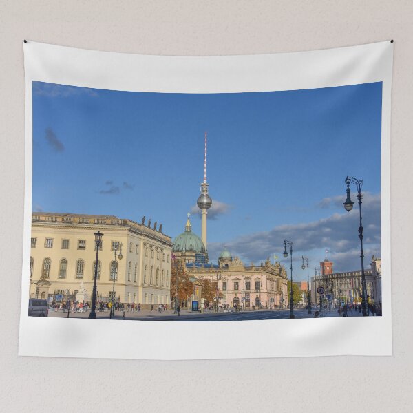 Item preview, Crosses on the Berlin Cathedral and the Television Tower, Berlin, Germany designed and sold by Catherine Sherman.