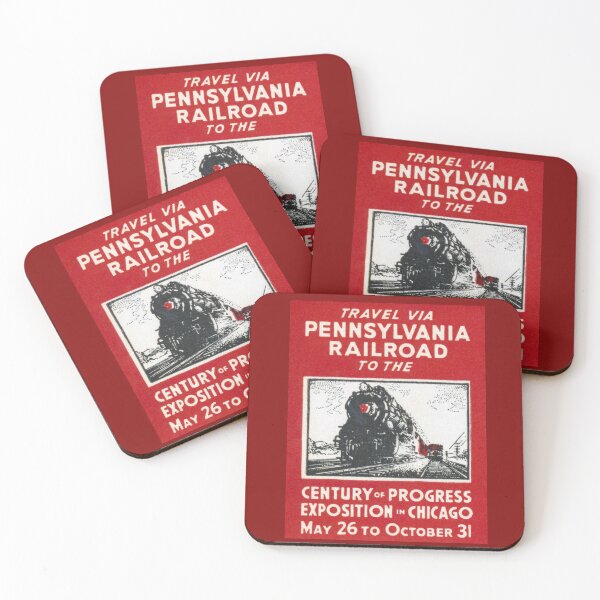 Item preview, 1933 Travel Pennsylvania Railroad to Chicago designed and sold by historicimage.