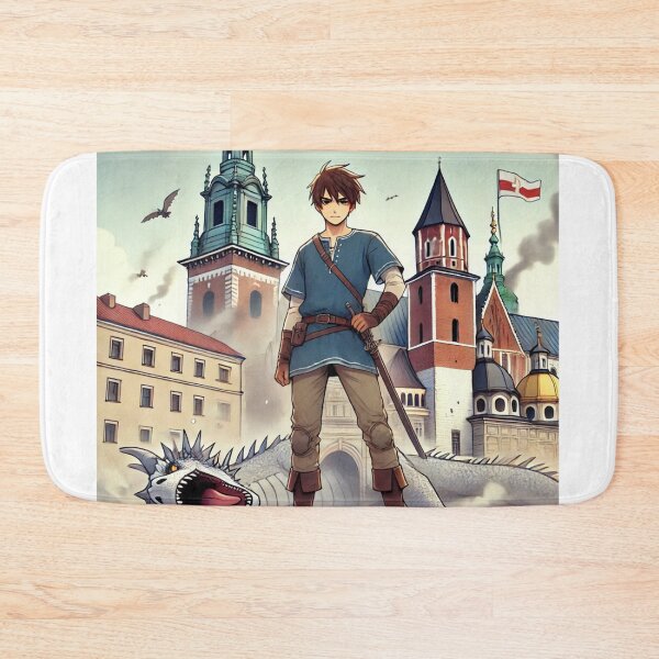 Item preview, Dratewka the Shoemaker and the Defeated Wawel Dragon designed and sold by LOAMBO5AI.