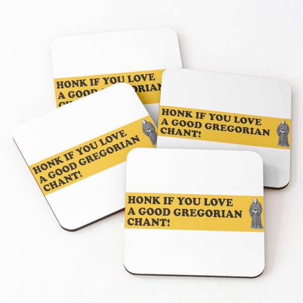 Item preview, Honk If You Love A Good Gregorian Chant Funny Bumper designed and sold by Jaxym.