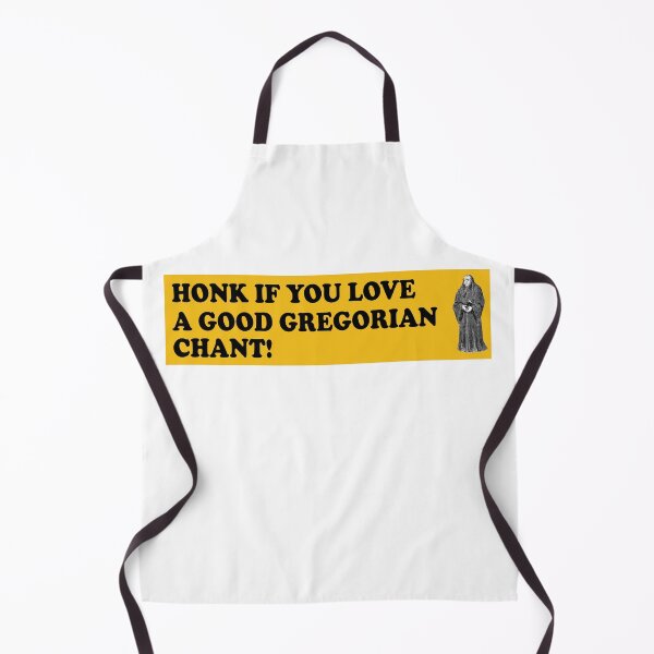 Item preview, Honk If You Love A Good Gregorian Chant Funny Bumper designed and sold by Jaxym.
