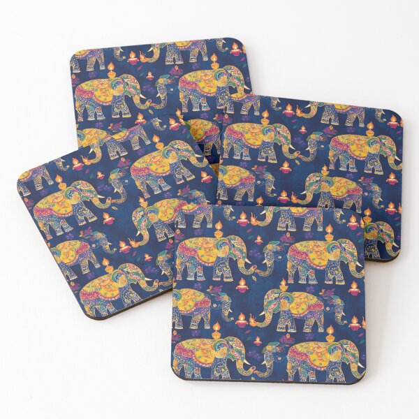 Item preview, Sacred Beauty of Elegant Elephants designed and sold by MidArtForge.
