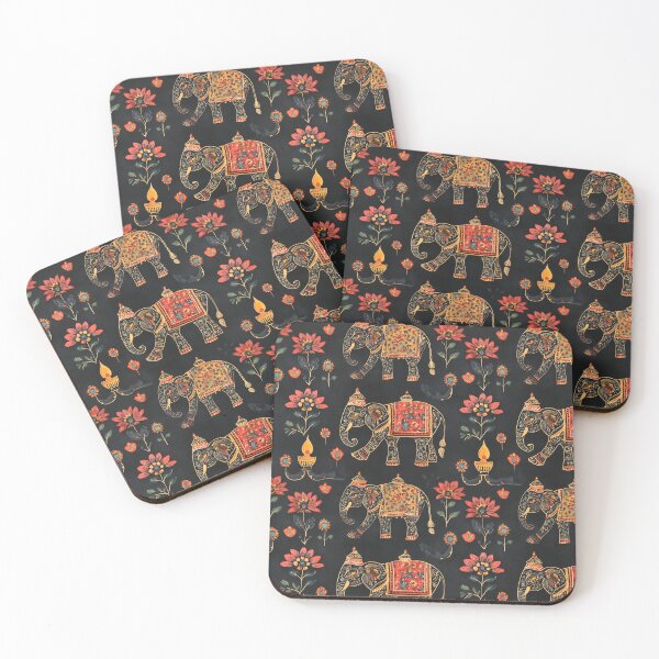 Item preview, Sacred Beauty of Elegant Elephants designed and sold by MidArtForge.