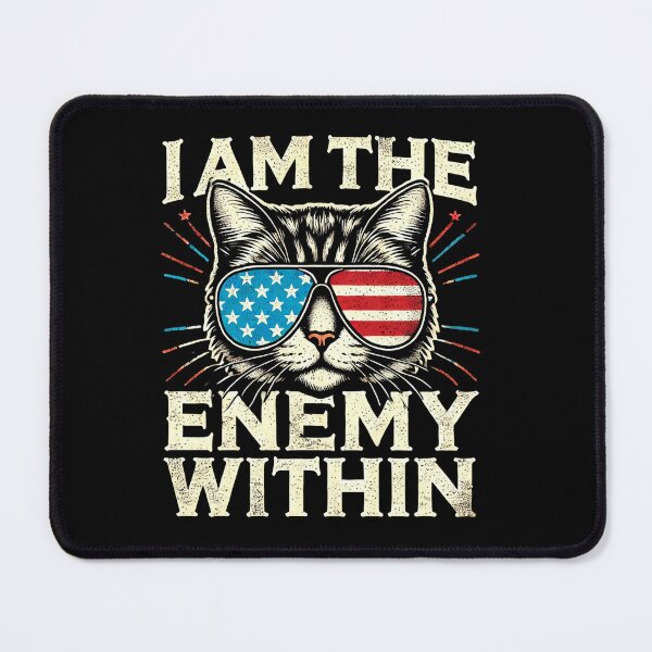 Item preview, I Am The Enemy Within Kamala Harris 2024 Tee designed and sold by finnimoo.