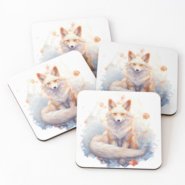 Item preview, Elemental fox designed and sold by snowyowls.
