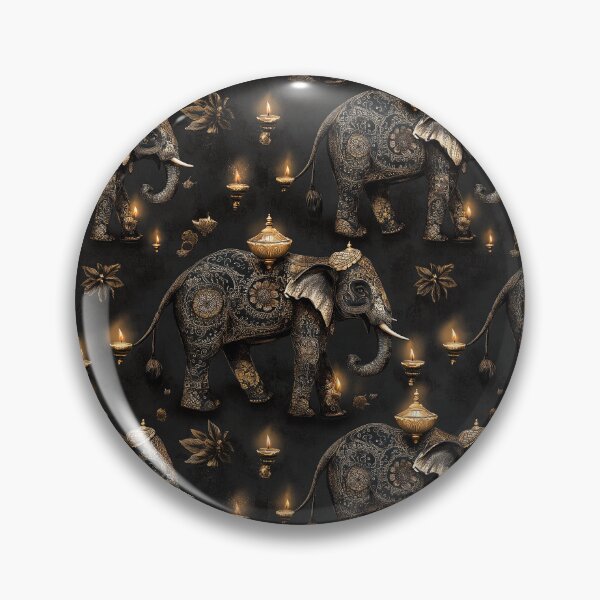 Item preview, Sacred Beauty of Elegant Elephants designed and sold by MidArtForge.