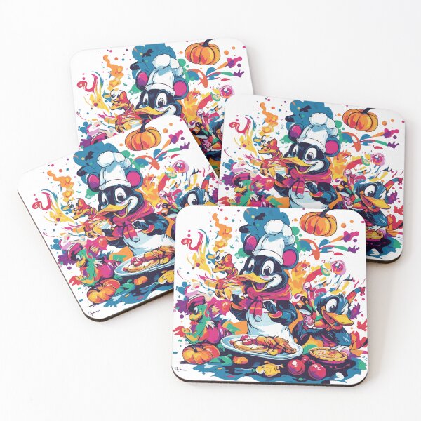 Item preview, Festive Feast Penguins designed and sold by V-A-H.