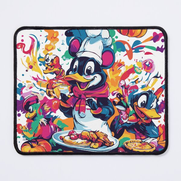 Item preview, Festive Feast Penguins designed and sold by V-A-H.