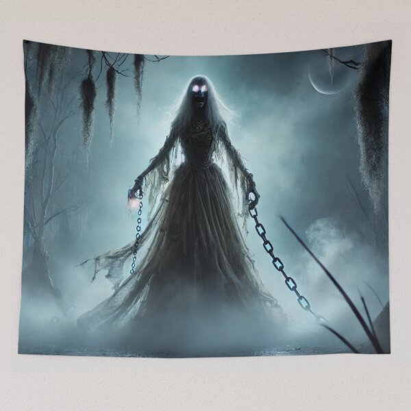 Item preview, The Haunting of Bigg Lizz: Ghost of the Swamp designed and sold by aunins7.
