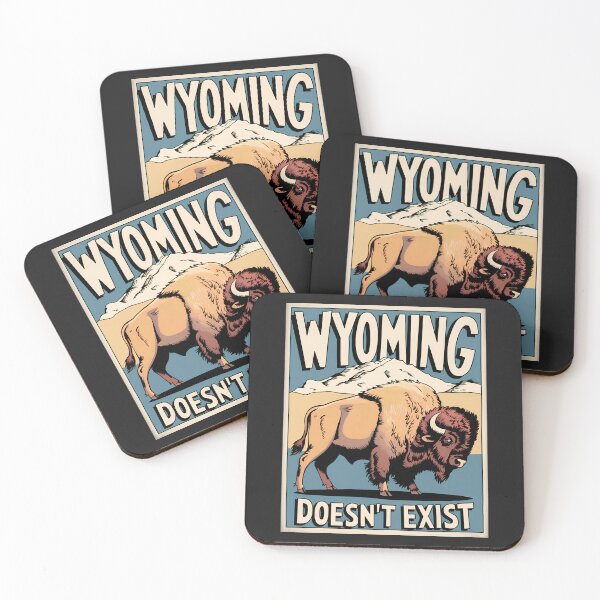 Item preview, Wyoming Doesn't Exist - WYO Conspiracy designed and sold by isstgeschichte.