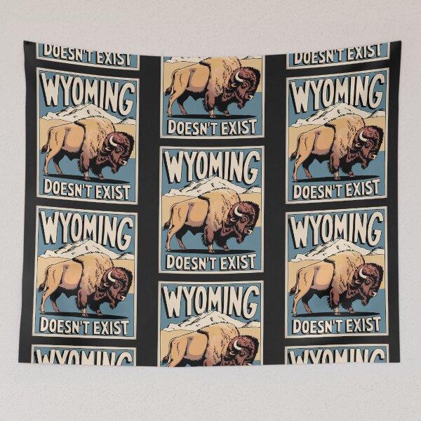 Item preview, Wyoming Doesn't Exist - WYO Conspiracy designed and sold by isstgeschichte.