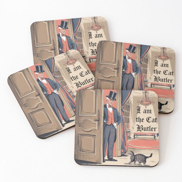 Item preview,  I Am The Cat Butler designed and sold by FunkyCatDesigns.