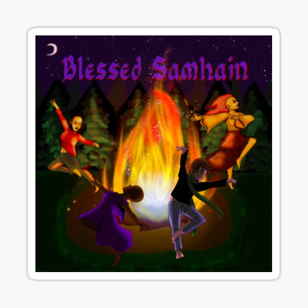 Samhain Blessings Sticker