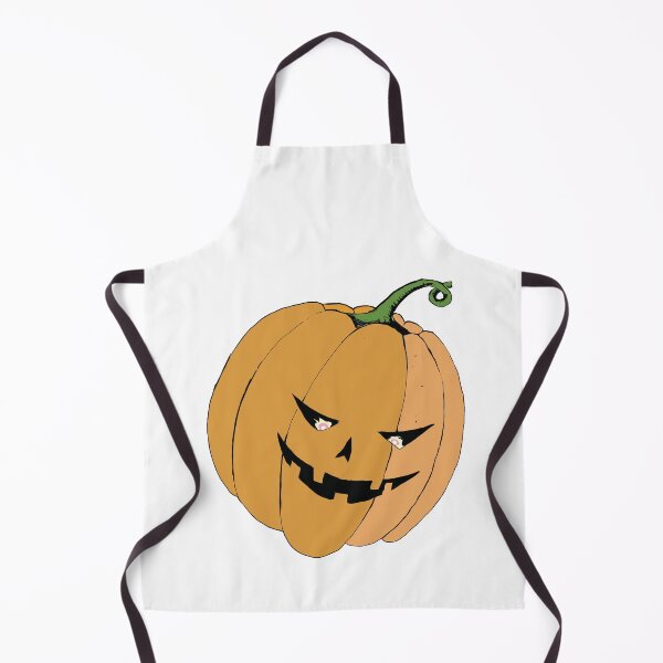 Item preview, Halloween Pumpkin pattern-white designed and sold by StudioViArt.