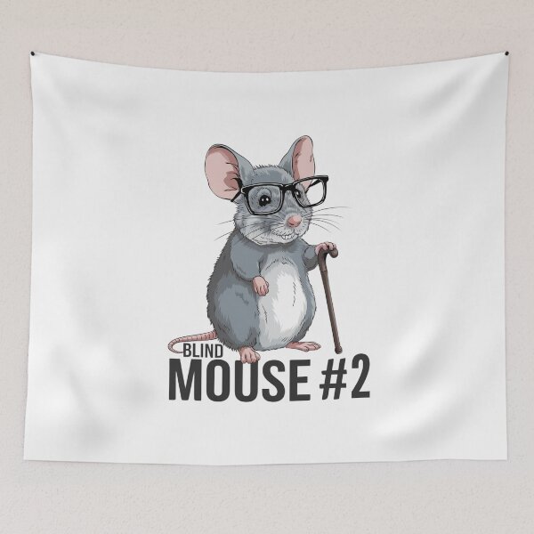 Item preview, Blind Mice Matching Halloween Funny Mouse Costume designed and sold by Merch-Kitsune.