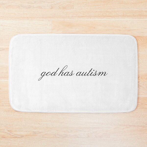 Item preview, god has autism designed and sold by Dollette Heaven.