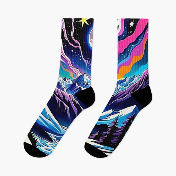 Item preview, Lightning over mountains 4 designed and sold by George Hutton Hunter.