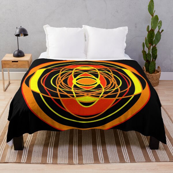 Item preview, Mesmerizing Red, Orange and Yellow geometric design designed and sold by Stefrait-7.
