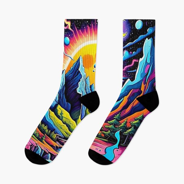 Item preview, Lightning over mountains 5 designed and sold by George Hutton Hunter.