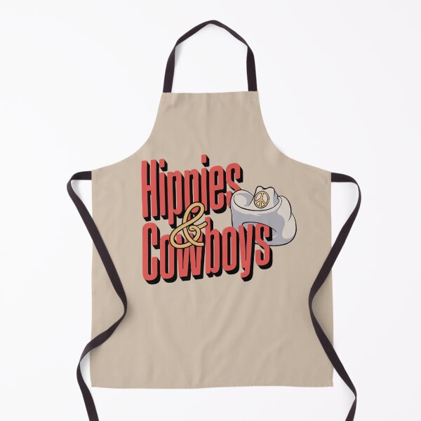 Item preview, Hippies and Cowboys | Cowboy Hat with Hippie Symbol | Raising Hell with the Hippies and the Cowboys | Beige, Tan designed and sold by Any Color Designs.