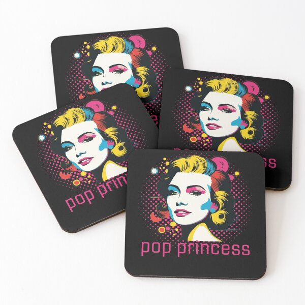 Item preview, Pop Princess, pop art woman face designed and sold by Martisja.