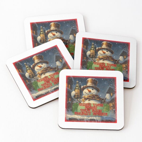 Item preview, Tipsy Snowman Shenanigans – Fun & Frosty Holiday Gear | T-Shirts, Mugs, Decals & More designed and sold by Ignorant-Artist.