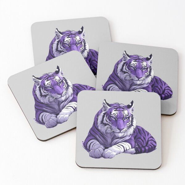 Item preview, Tiger Asexual flag colors designed and sold by KatyChristoff.