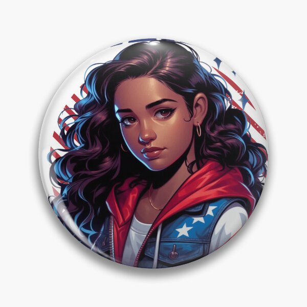 Item preview, Young America Chavez designed and sold by Dollette Heaven.