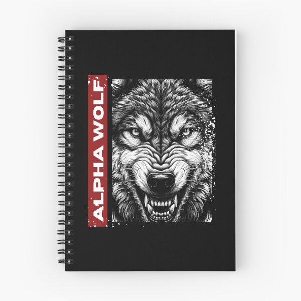 Item preview,  Intense Alpha Wolf Close-Up with Fierce Expression designed and sold by beast-net.