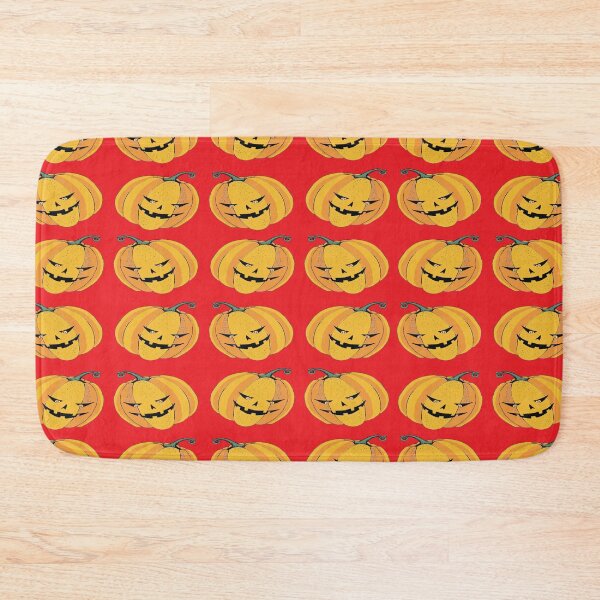 Item preview, Halloween Pumpkin pattern-red designed and sold by StudioViArt.